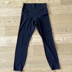 Lululemon align leggings high rise 25”, black, size 6